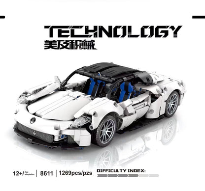 Auto Deportivo Technology 1269 Piezas | Supercar Armable – SKU 8611