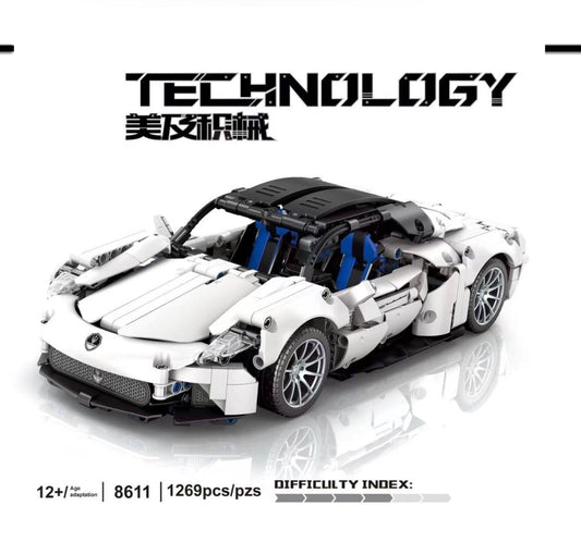 Auto Deportivo Technology 1269 Piezas | Supercar Armable – SKU 8611