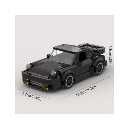 Auto Deportivo Clásico Negro 359 Piezas – Set de Bloques Ciudad | SKU TB-359-BLK