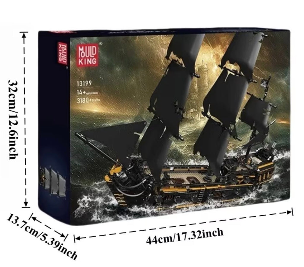 Barco pirata Perla negra - 3180 piezas