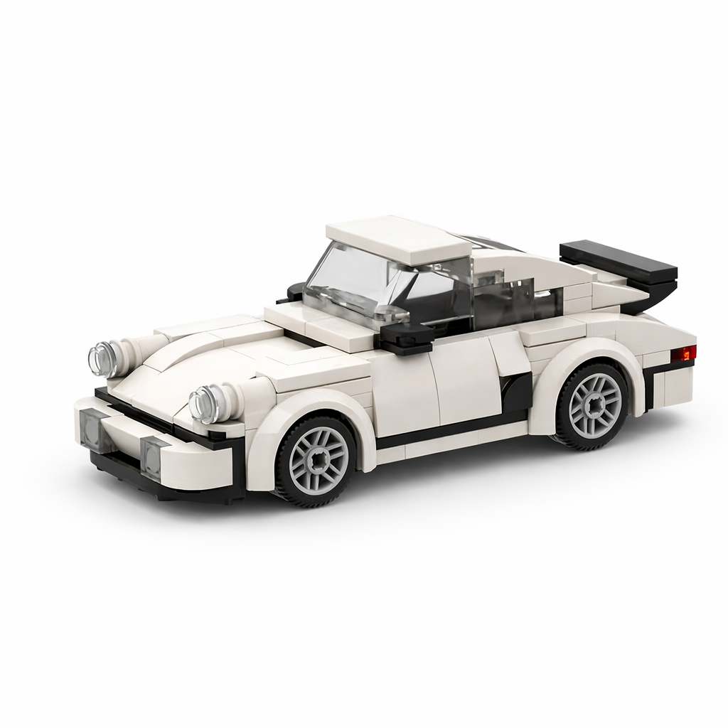 Auto Clásico Deportivo Blanco – Set de Bloques 359 Piezas
