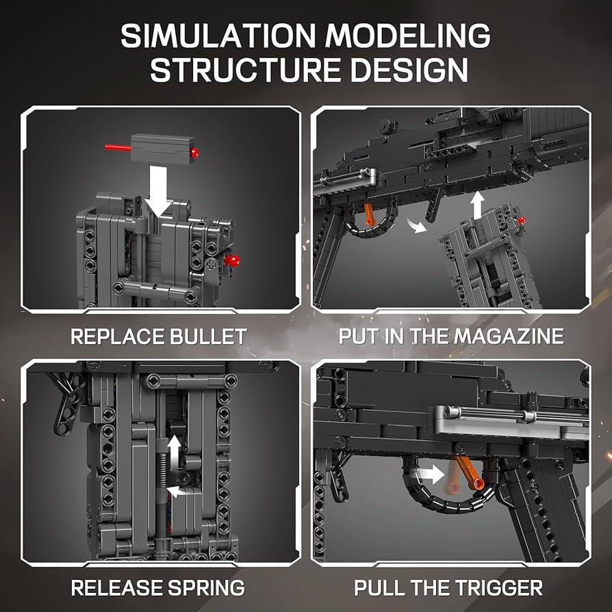 Set Rifle MK14    1606 piezas