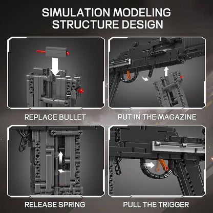 Set Rifle MK14 - 1606 piezas