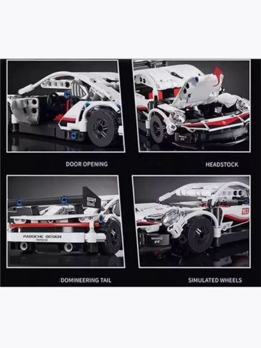 Auto deportivo 1:20 (490 piezas)