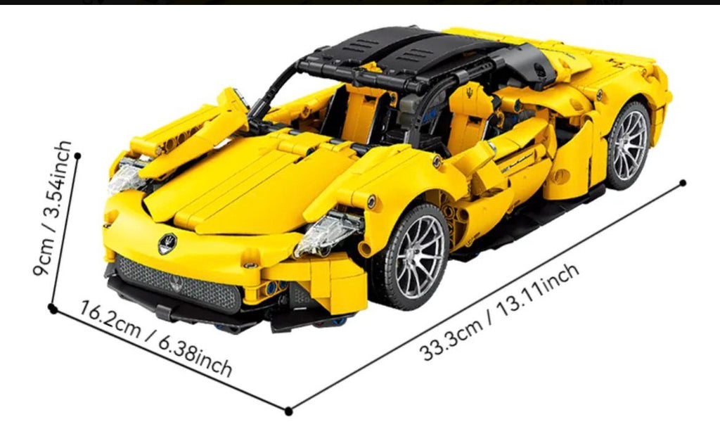 Deportivo Amarillo - Maserati MC20 (1269 piezas)