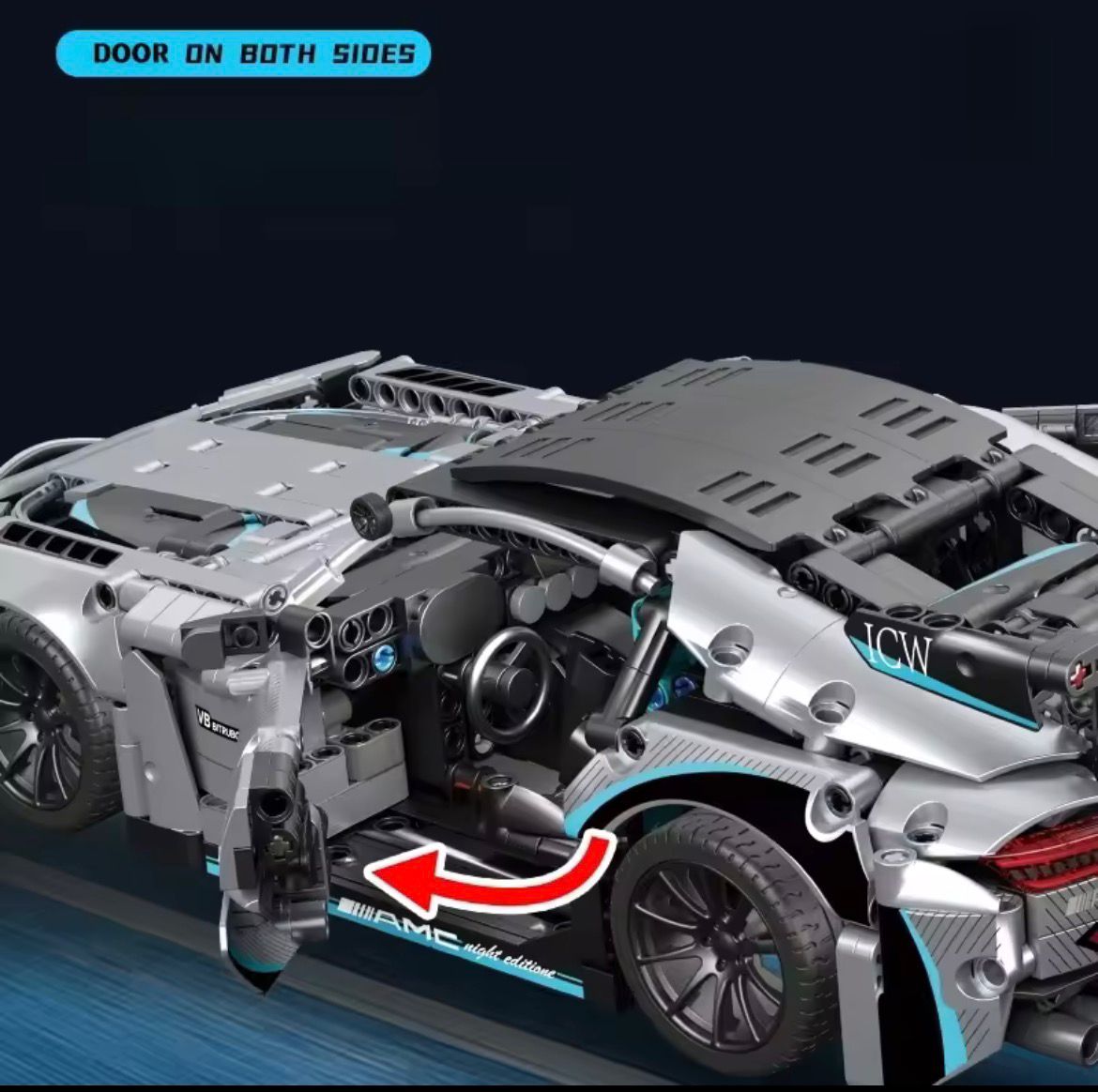 Auto deportivo Technic AMG - 1:14 (1466 piezas)