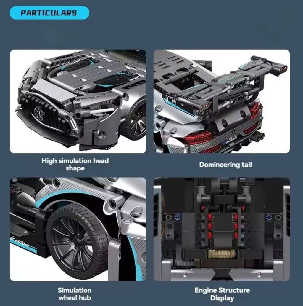 Auto deportivo Technic AMG - 1:14 (1466 piezas)