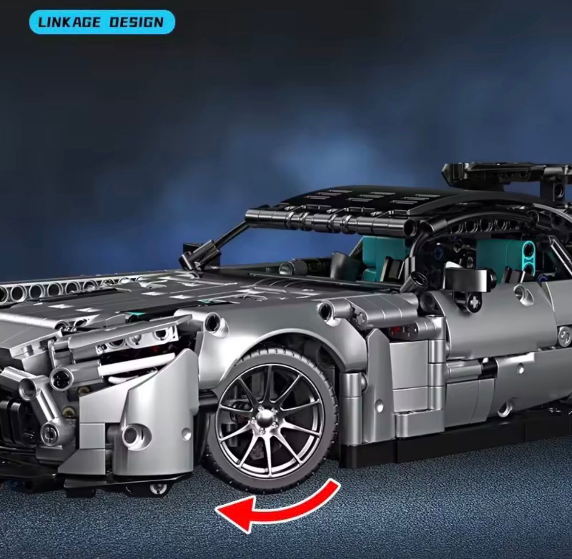 Auto deportivo Technic AMG - 1:14 (1466 piezas)